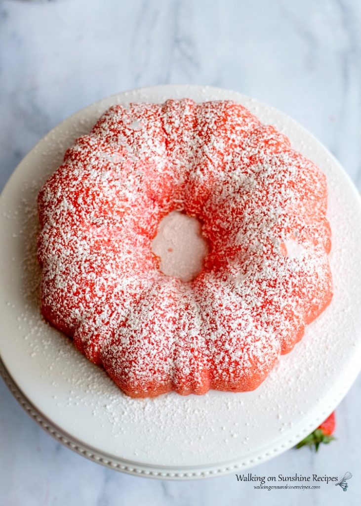 Strawberry Bundt Cake with Marshmallow Cream Filling - Walking on Sunshine - Welcome to Friday! Friday! Friday! Favorites! Each Friday we'll be sharing our favorite recipes of the week from other fabulous food bloggers, so make sure to visit and see what tasty over-the-top dishes we're most excited about.