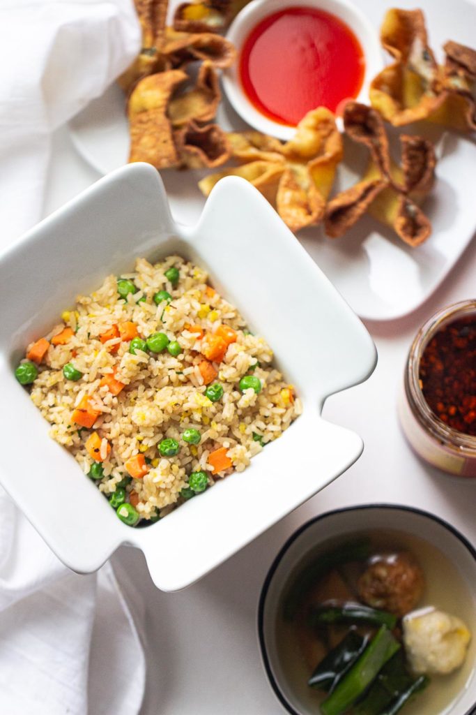 Yang Chow Fried Rice - Simply Healthyish Recipes - Welcome to Friday! Friday! Friday! Favorites! Each Friday we'll be sharing our favorite recipes of the week from other fabulous food bloggers, so make sure to visit and see what tasty over-the-top dishes we're most excited about.