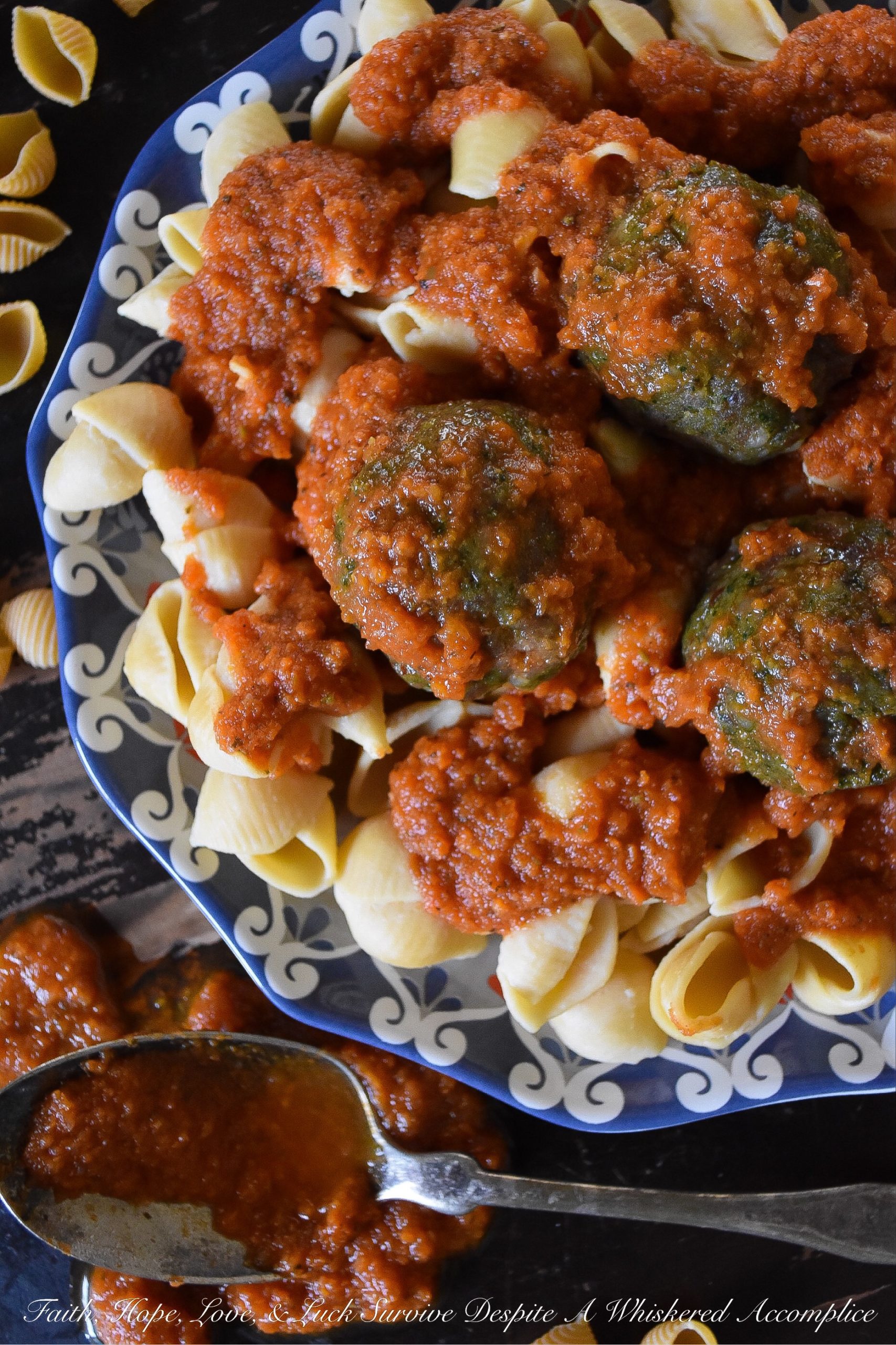 Three-Meat Pork Meatballs with Parsley
