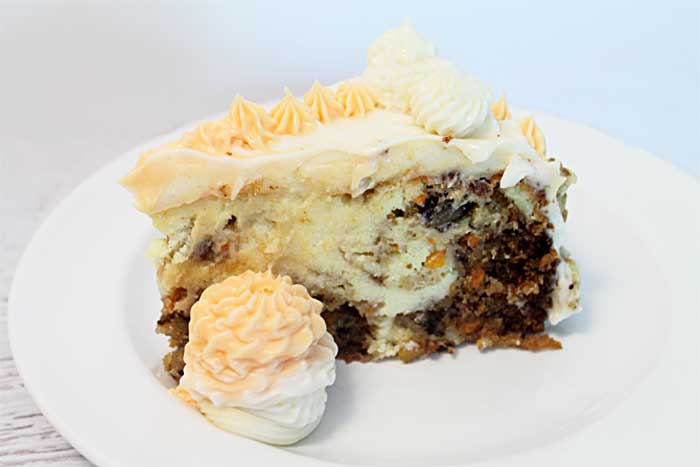 Copycat Carrot Cake Cheesecake - 2 Cookin' Mamas - Welcome to Friday! Friday! Friday! Favorites! Each Friday we'll be sharing our favorite recipes of the week from other fabulous food bloggers, so make sure to visit and see what tasty over-the-top dishes we're most excited about.