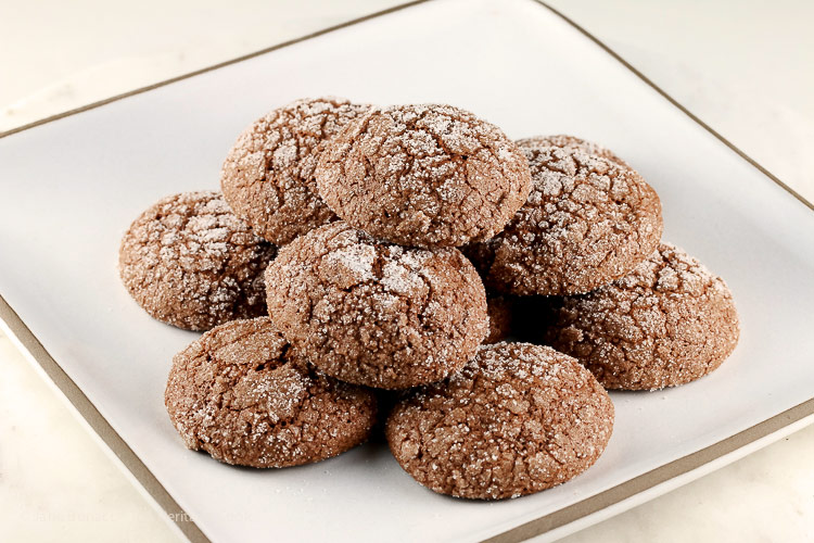 Dark Chocolate Bourbon Crackle Cookies (Gluten-Free) - The Heritage Cook - Welcome to Friday! Friday! Friday! Favorites! Each Friday we'll be sharing our favorite recipes of the week from other fabulous food bloggers, so make sure to visit and see what tasty over-the-top dishes we're most excited about.