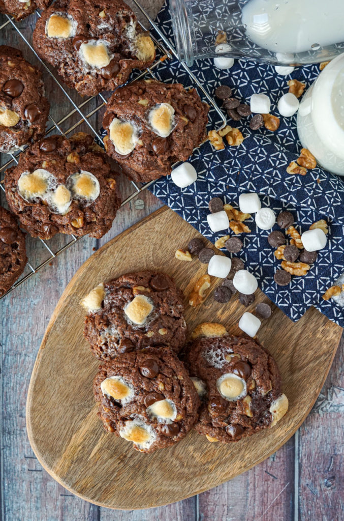 Rocky Road Cookies - Tara's Multicultural Table - Welcome to Friday! Friday! Friday! Favorites! Each Friday we'll be sharing our favorite recipes of the week from other fabulous food bloggers, so make sure to visit and see what tasty over-the-top dishes we're most excited about.