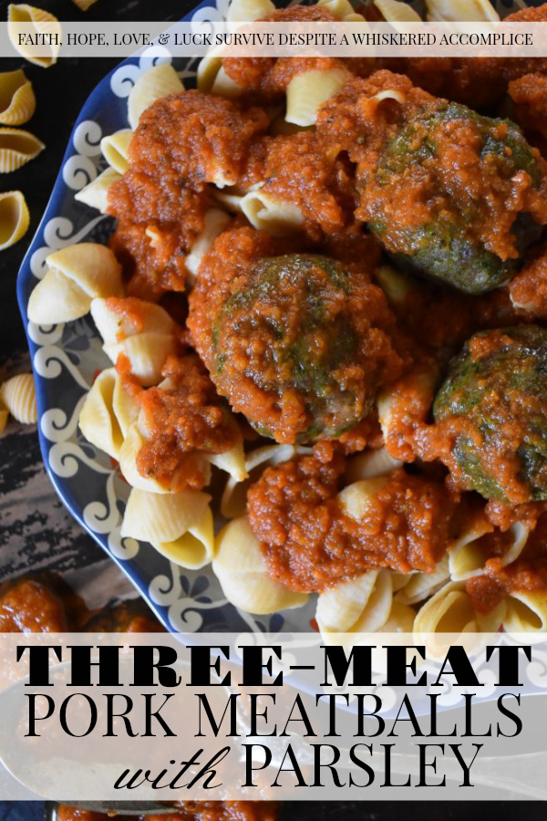 Three-Meat Pork Meatballs with Parsley - If you're a fan of pork, these meatballs, made using three types of meat and fresh parsley, are probably some of the best meatballs you'll ever eat. Their amazing flavor comes from the mixture of ground pork, mild Italian sausage, and bacon used to make them. Add in a hint of fresh lemon zest, and you'll soon discover that these little balls of pork goodness are simply too good to resist.