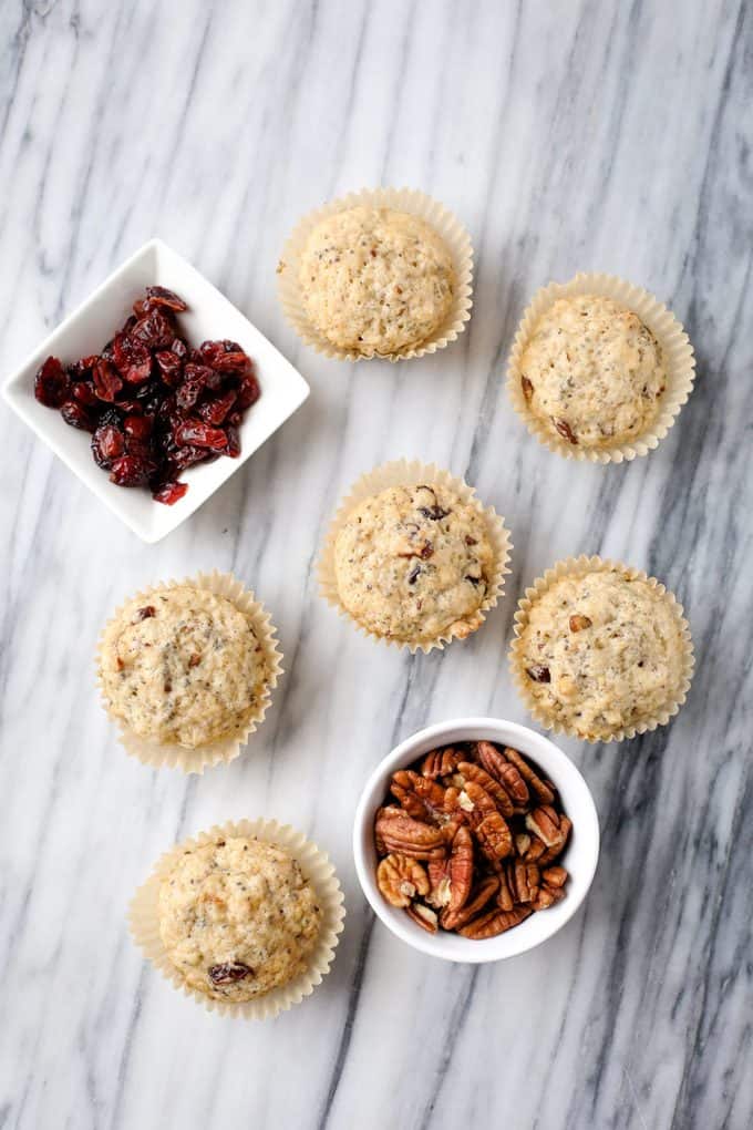 Vegan Cranberry Pecan Muffins - I Heart Vegetables - Welcome to Friday! Friday! Friday! Favorites! Each Friday we'll be sharing our favorite recipes of the week from other fabulous food bloggers, so make sure to visit and see what tasty over-the-top dishes we're most excited about.