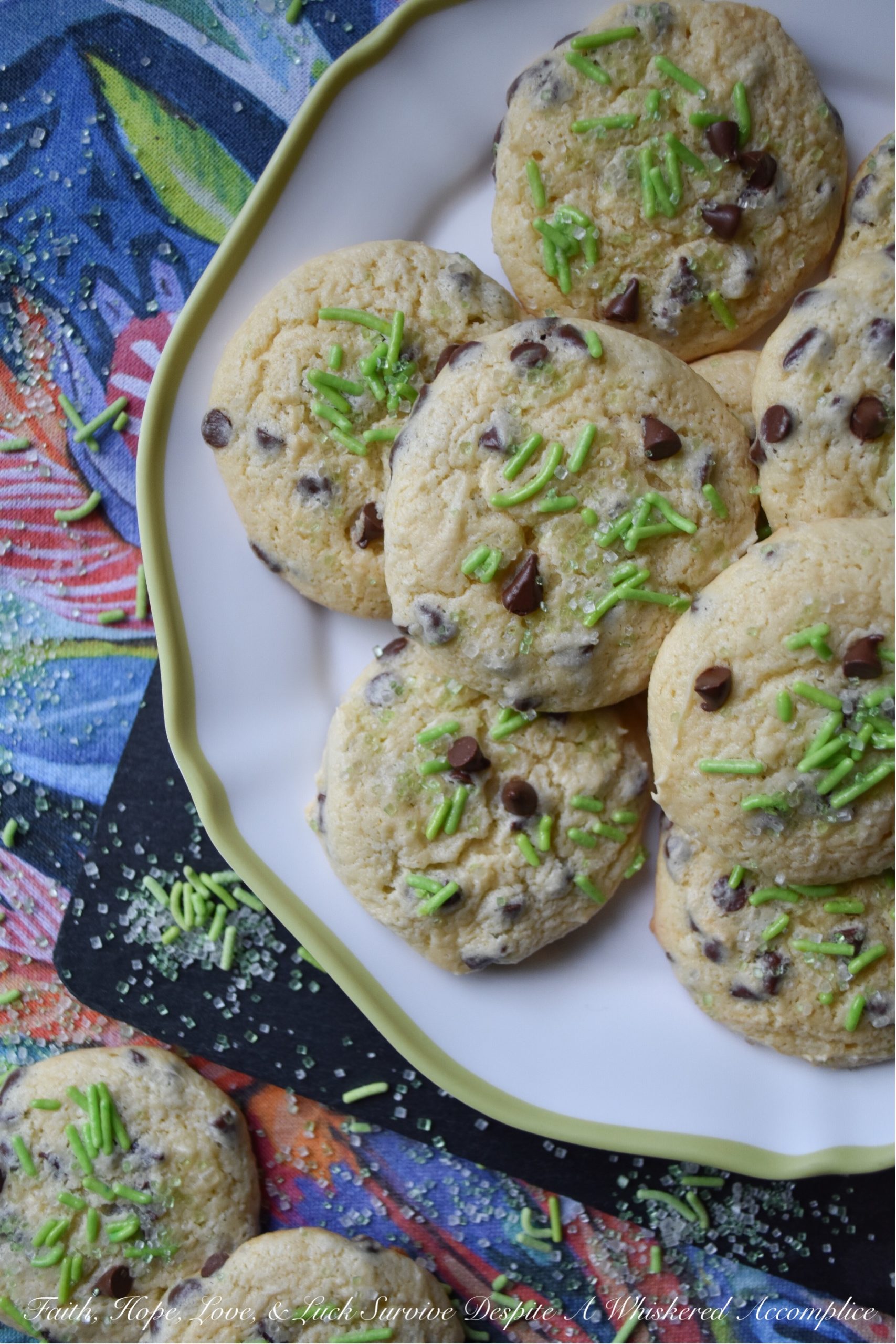 Baileys Cake Mix Chocolate Chip Cookies