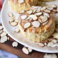 Baileys Irish Cream Almond Scones - A little bit of Baileys Irish Cream and a few sliced almonds give these traditional English scones an extra delicious dose of flavor. It won't matter what time of day you choose to enjoy them, they're a sweet boozy treat you'll always enjoy, whether it be for breakfast, tea, or dessert.