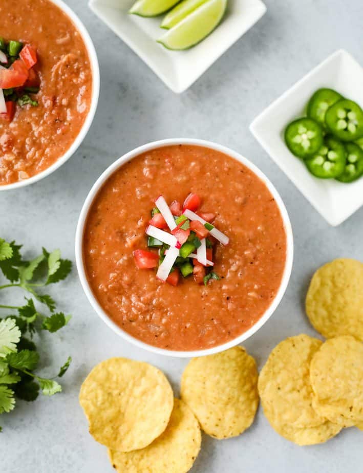 Pinto Bean Soup - I Heart Vegetables - Welcome to Friday! Friday! Friday! Favorites! Each Friday we'll be sharing our favorite recipes of the week from other fabulous food bloggers, so make sure to visit and see what tasty over-the-top dishes we're most excited about.