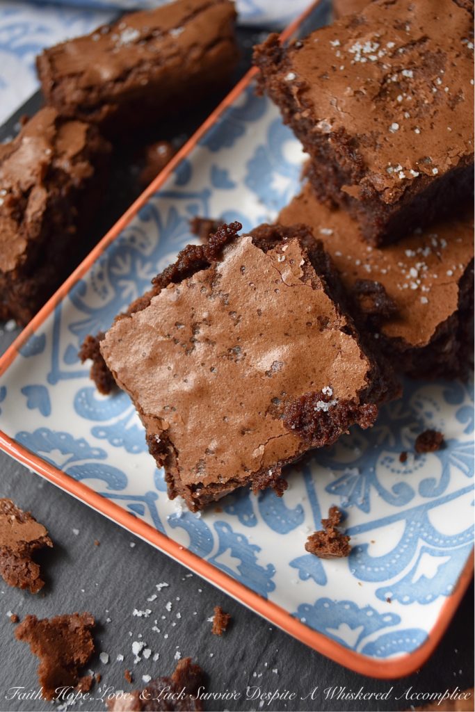 Dark Chocolate Salted Candy Bar Brownies - This may just be my new favorite brownie recipe. These brownies aren't overly sweet, have just the right hint of sea salt, and are both fudgy and cakey at the same time. Basically, these brownies are what you might call the most perfect brownies you could ever imagine. Give them a try and let me know if you agree.