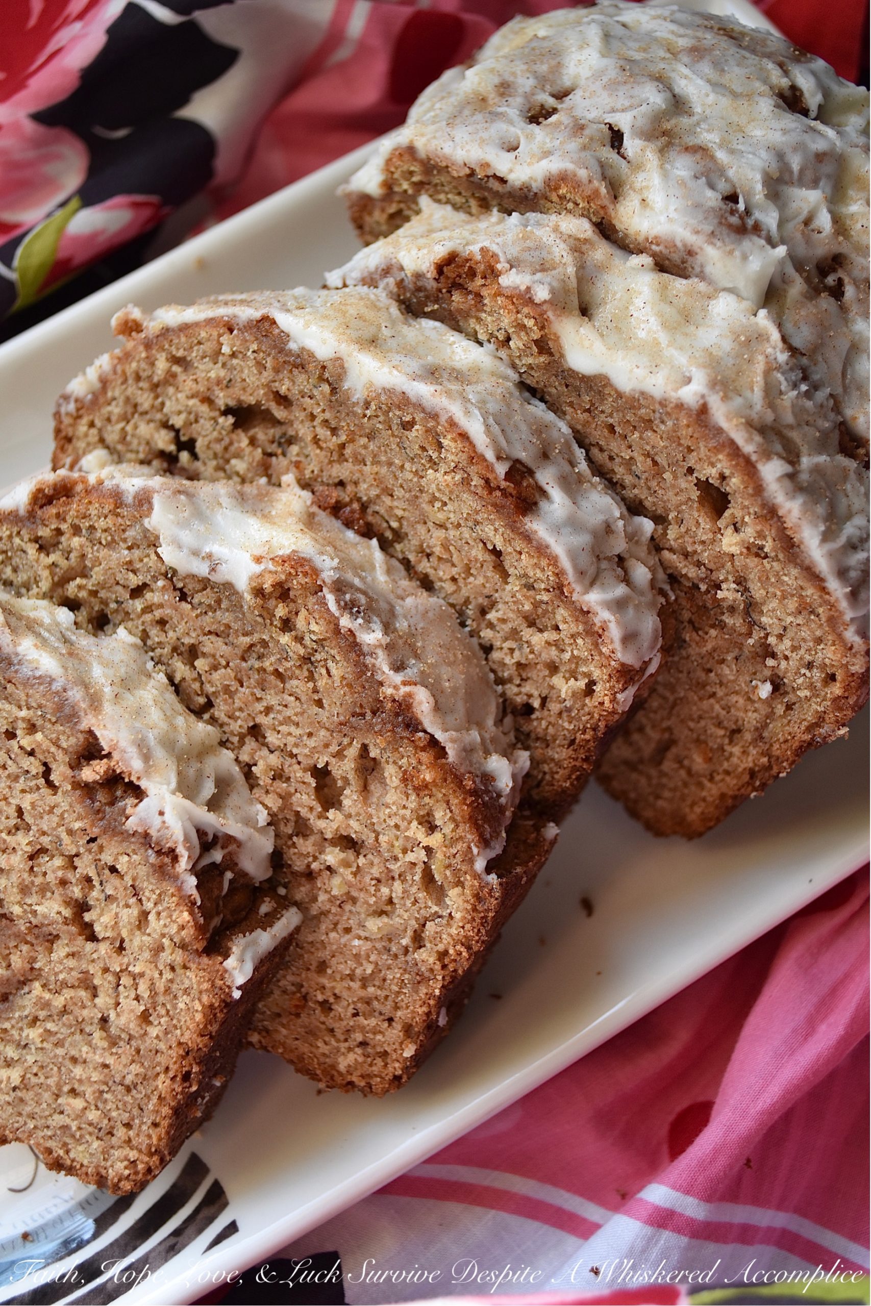 Cinnamon Swirl Banana & Apple Sauce Bread