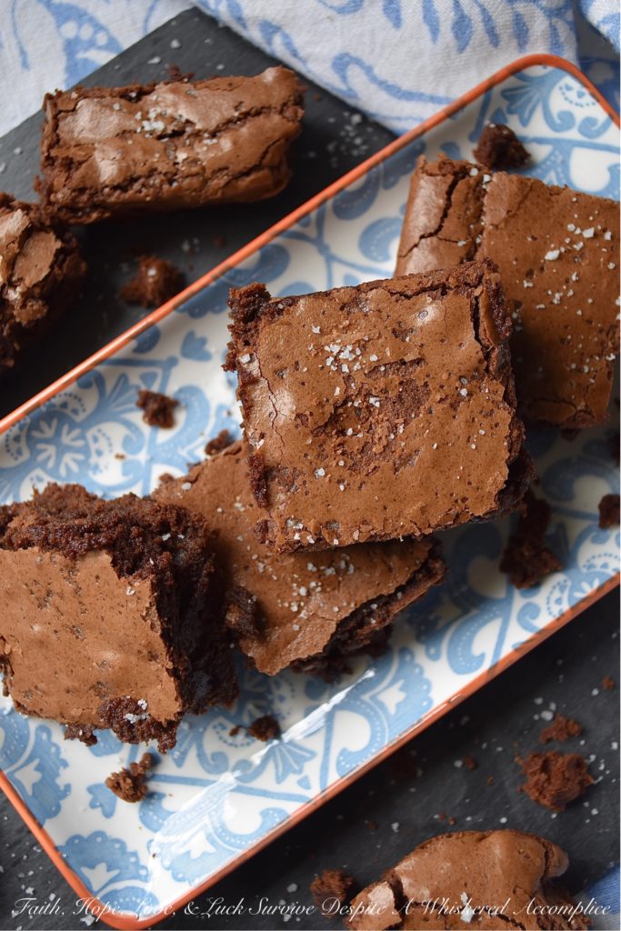 Dark Chocolate Salted Candy Bar Brownies - This may just be my new favorite brownie recipe. These brownies aren't overly sweet, have just the right hint of sea salt, and are both fudgy and cakey at the same time. Basically, these brownies are what you might call the most perfect brownies you could ever imagine. Give them a try and let me know if you agree.
