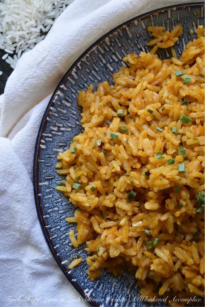 Canned Pumpkin Stovetop Jasmine Rice - Tired of plain rice for dinner? If so, try adding some canned pumpkin to it. A little bit of pumpkin, some stock or broth, and a few simple seasonings are all it takes to make a delicious side dish your entire family will enjoy. This is one jasmine rice recipe you'll find yourself making over and over again.