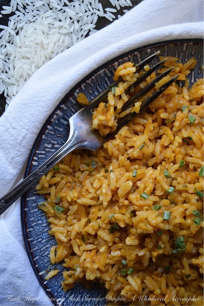 Canned Pumpkin Stovetop Jasmine Rice - Tired of plain rice for dinner? If so, try adding some canned pumpkin to it. A little bit of pumpkin, some stock or broth, and a few simple seasonings are all it takes to make a delicious side dish your entire family will enjoy. This is one jasmine rice recipe you'll find yourself making over and over again.