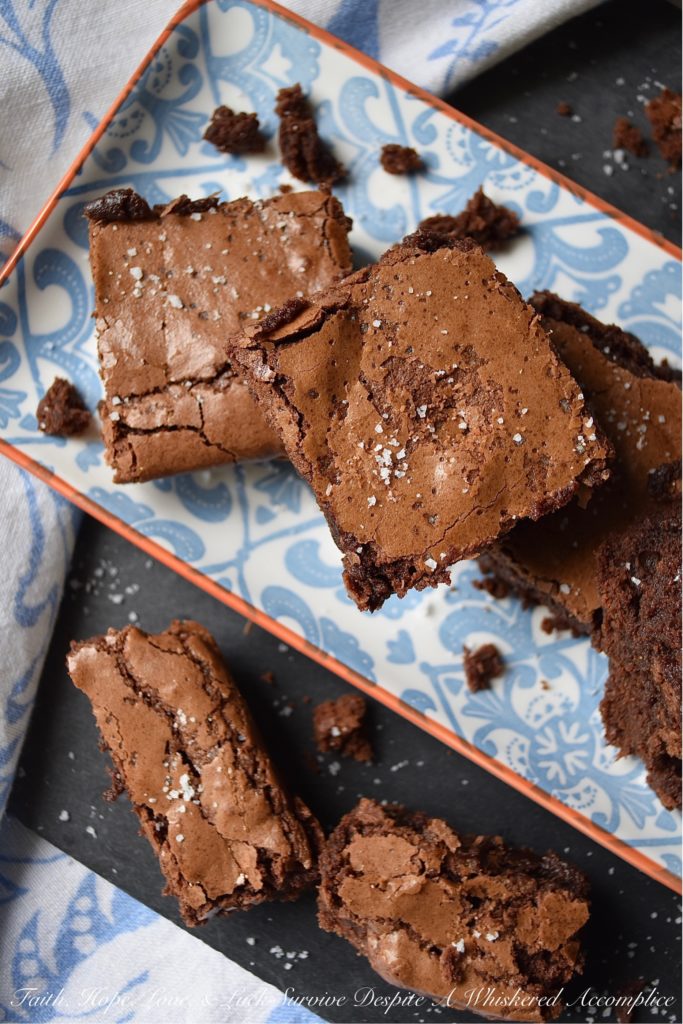 Dark Chocolate Salted Candy Bar Brownies - This may just be my new favorite brownie recipe. These brownies aren't overly sweet, have just the right hint of sea salt, and are both fudgy and cakey at the same time. Basically, these brownies are what you might call the most perfect brownies you could ever imagine. Give them a try and let me know if you agree.