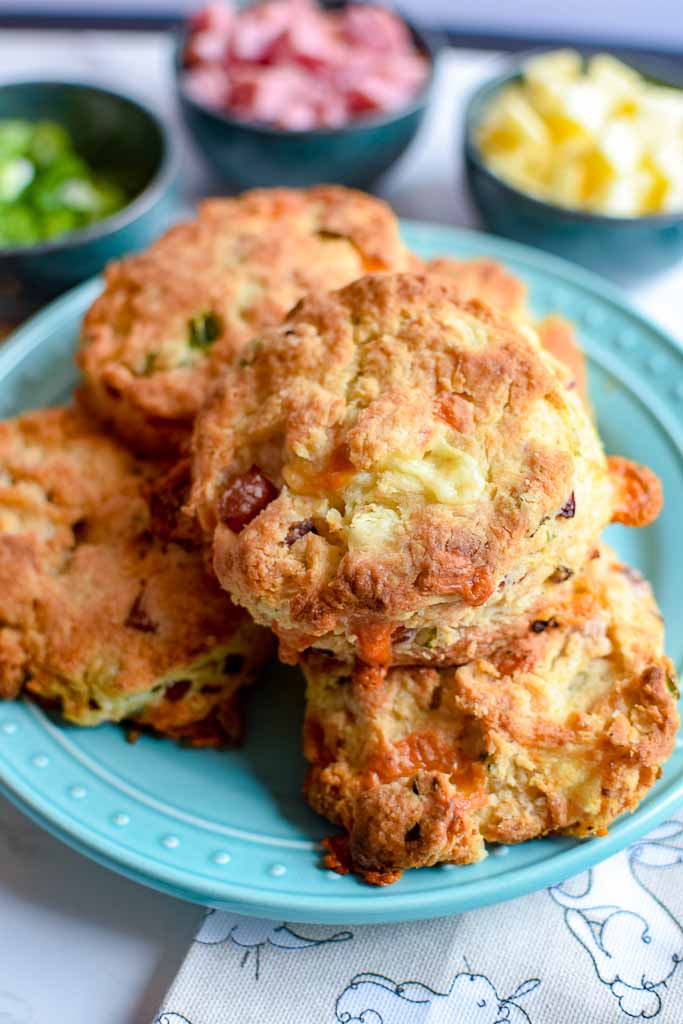 Easy and Delicious Ham and Cheese Scones - The Beard & The Baker - Welcome to Friday! Friday! Friday! Favorites! Each Friday we'll be sharing our favorite recipes of the week from other fabulous food bloggers, so make sure to visit and see what tasty over-the-top dishes we're most excited about.
