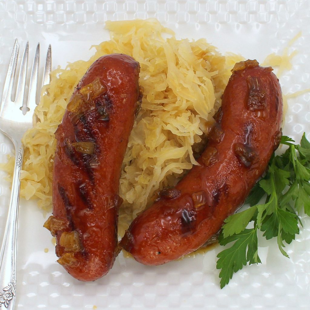 Glazed Knockwurst - Palatable Pastime - Welcome to Friday! Friday! Friday! Favorites! Each Friday we'll be sharing our favorite recipes of the week from other fabulous food bloggers, so make sure to visit and see what tasty over-the-top dishes we're most excited about.