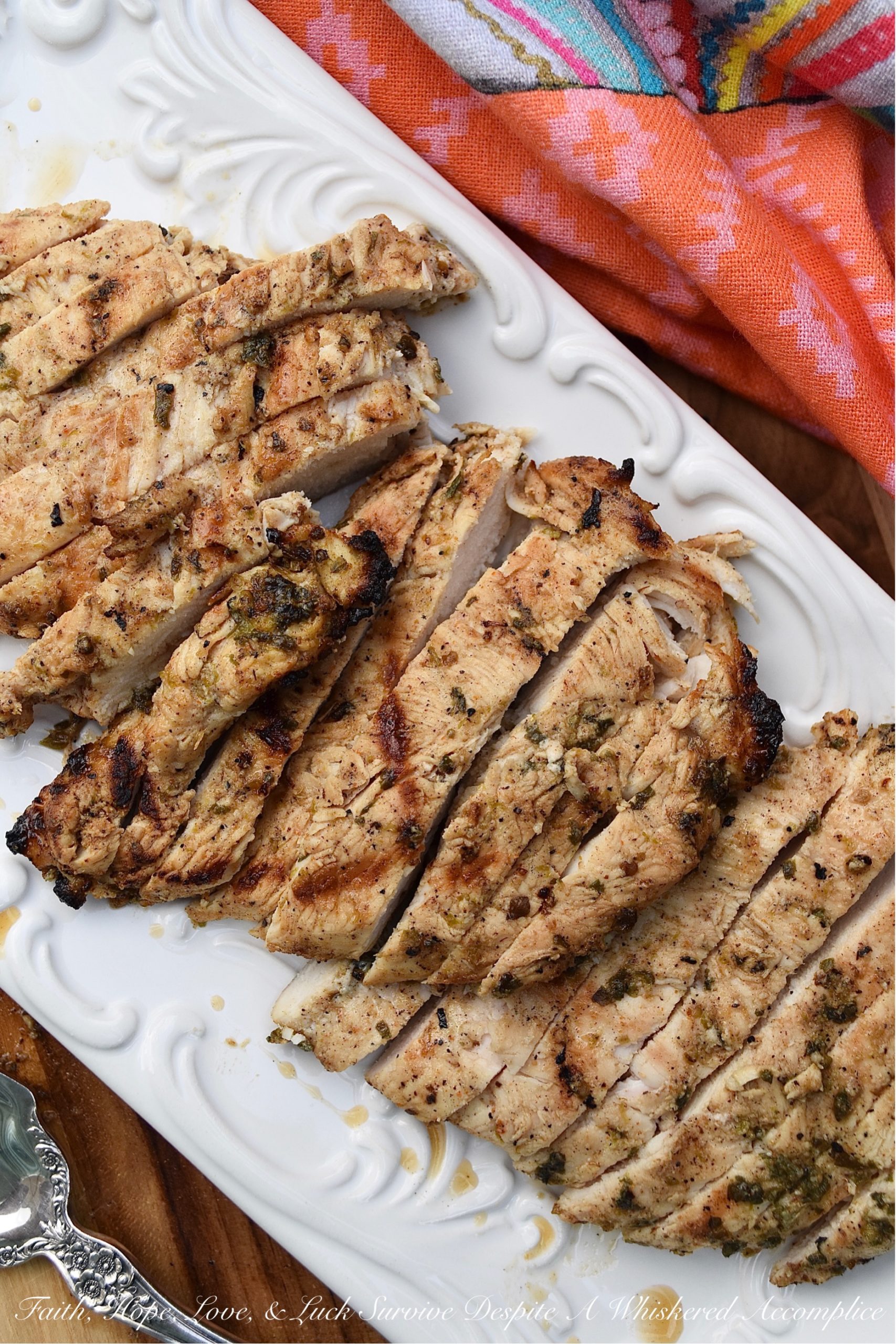Cilantro & Lime Marinated Grilled Chicken Breasts