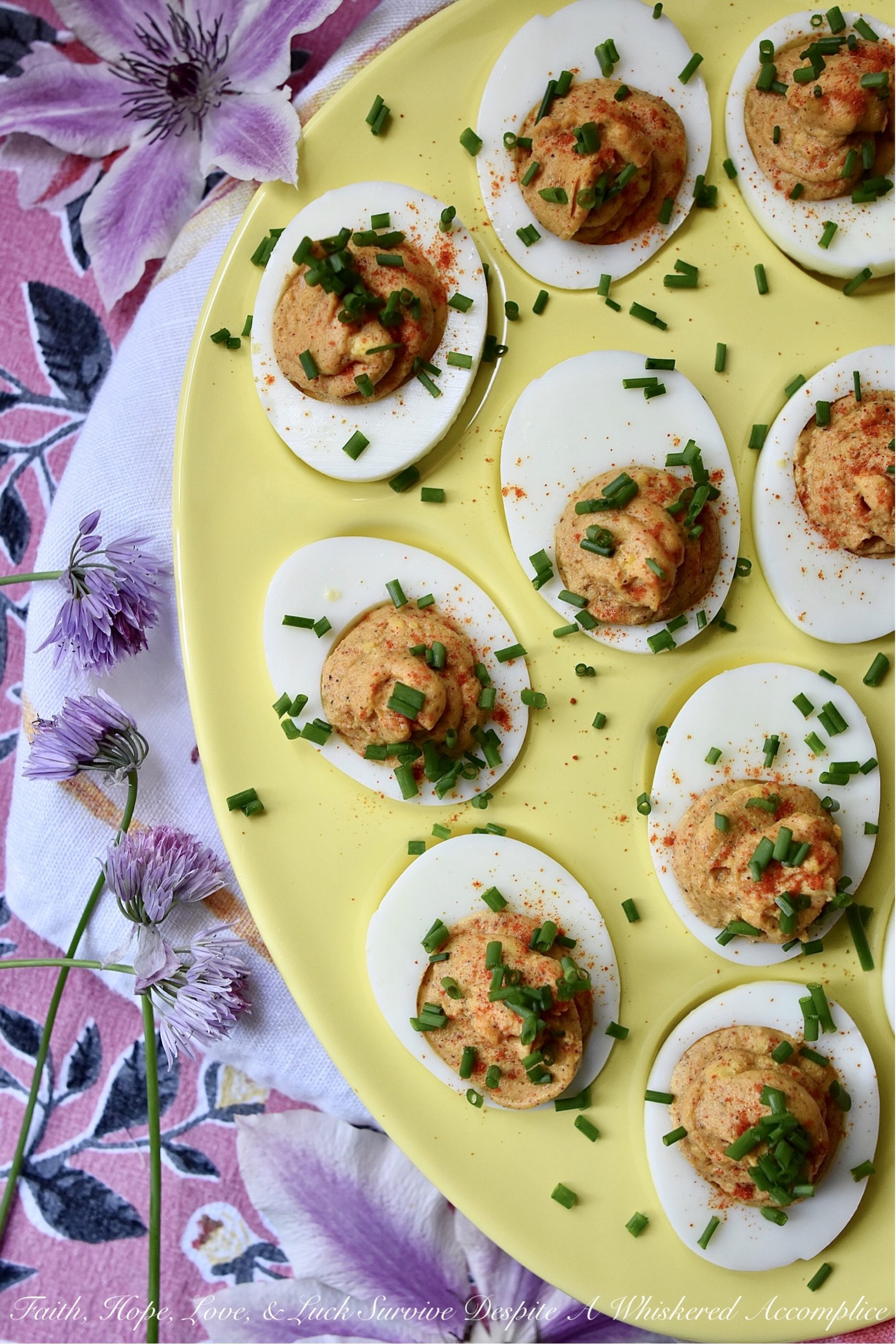 Smoky Honey Chili & Paprika Deviled Eggs