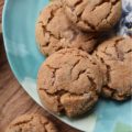 Peanut Butter Cup Crackle Cookies - These sweet cookies are similar to your favorite holiday peanut butter crackle cookies, with an added peanut butter and chocolate treat mixed in. I think you'll find that the addition of chopped peanut butter cups helps make this family favorite cookie even better than the classic original.