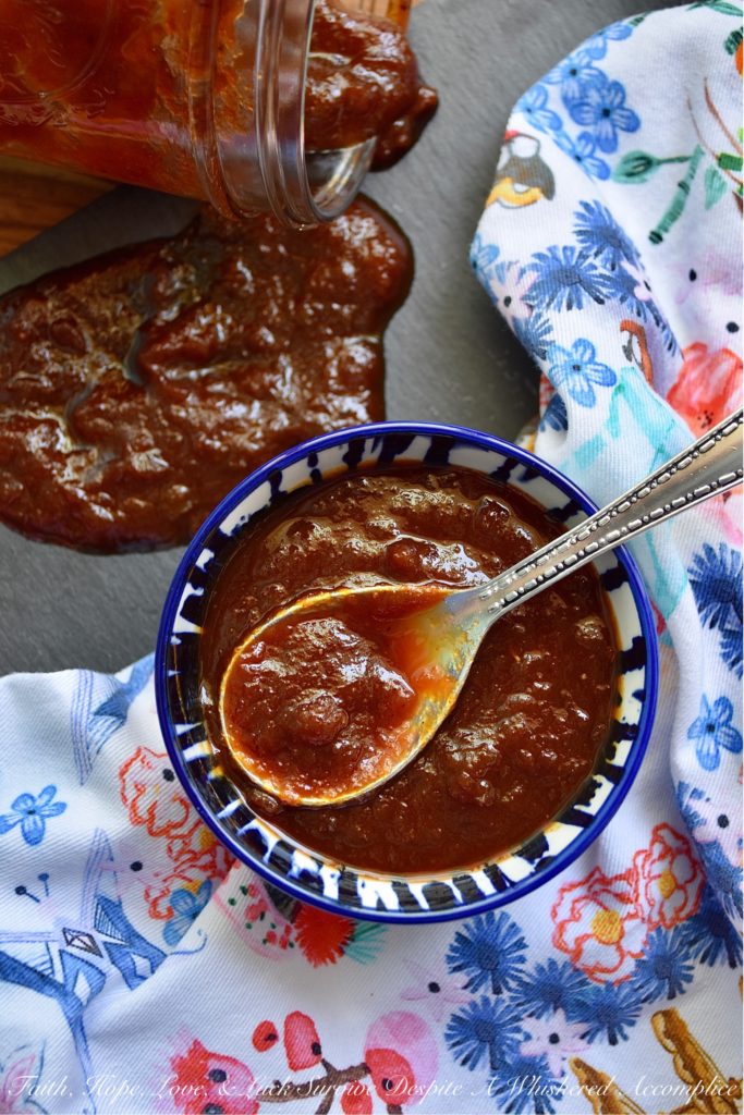 Sweet Bourbon & Pineapple BBQ Sauce - Why buy store-bought barbecue sauce when you can make your own? Especially when it tastes as amazing as this homemade sweet bourbon and pineapple barbecue sauce. It's sweet, flavorful, and just spicy enough to complement anything you choose to BBQ. So, get that grill ready folks, because things are about to get crazy-yummy.