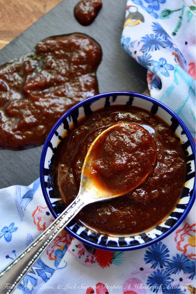 Sweet Bourbon & Pineapple BBQ Sauce - Why buy store-bought barbecue sauce when you can make your own? Especially when it tastes as amazing as this homemade sweet bourbon and pineapple barbecue sauce. It's sweet, flavorful, and just spicy enough to complement anything you choose to BBQ. So, get that grill ready folks, because things are about to get crazy-yummy.