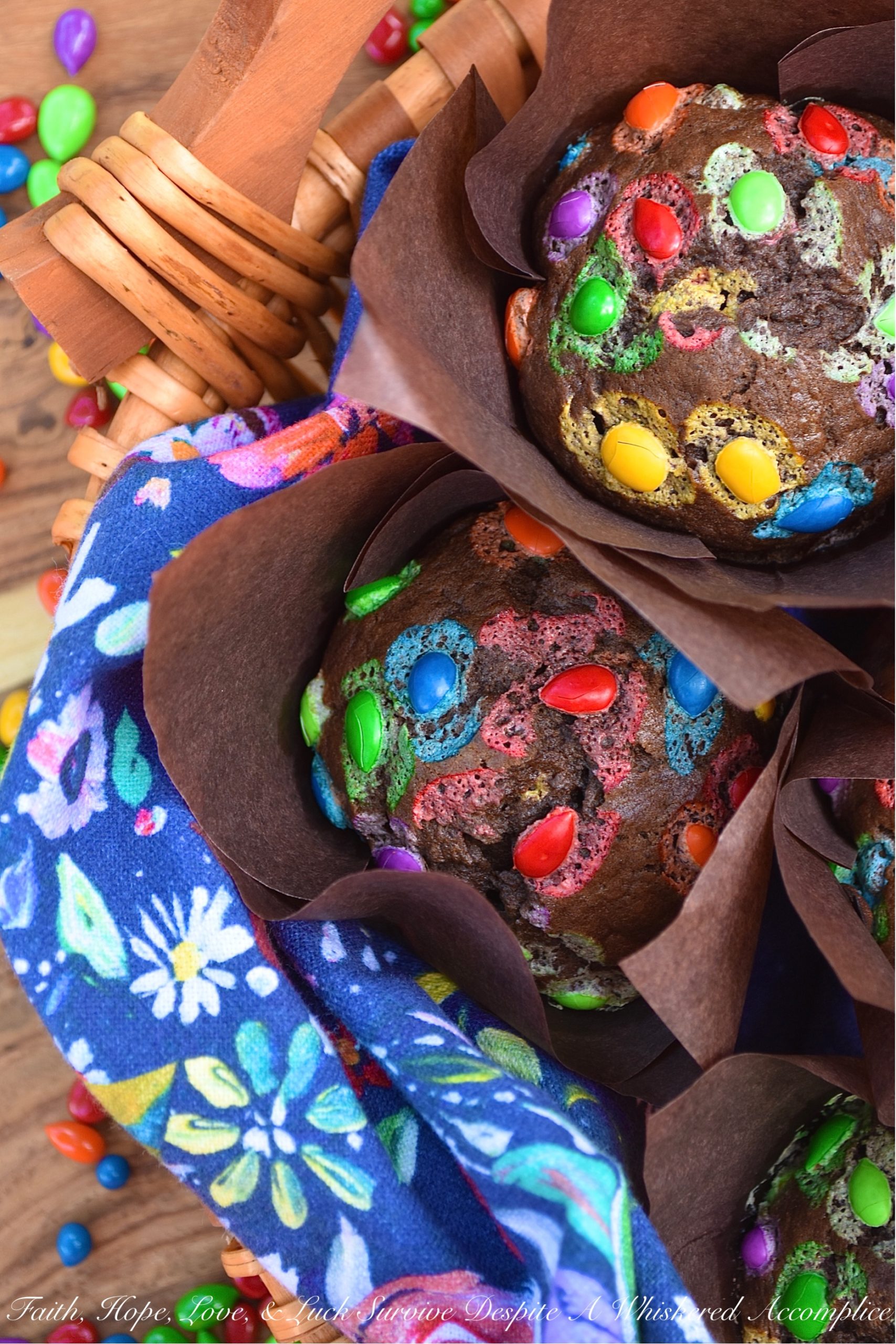 Chocolate Sunflower Seed Breakfast Muffins