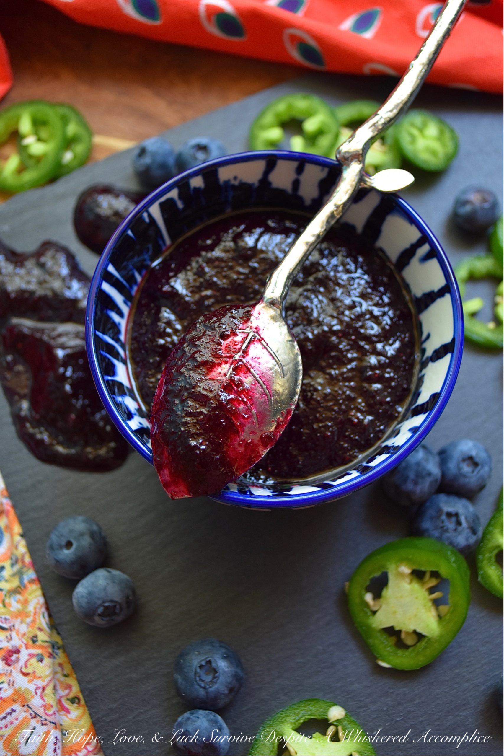 Blueberry & Jalapeño Fruit Butter Spread