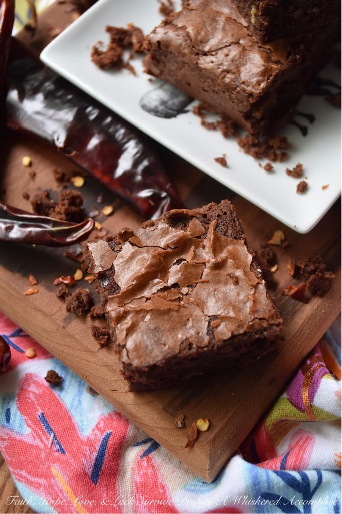 Dark Chocolate Brown Sugar Chili Brownies - Why make plain, dull, mediocre brownies, when instead, you can make dark chocolate brownies laced with chili and sweetened with brown sugar? They're super chocolatey, a wee bit spicy, and pretty much everything a chocolate-lover will find themselves drooling over.