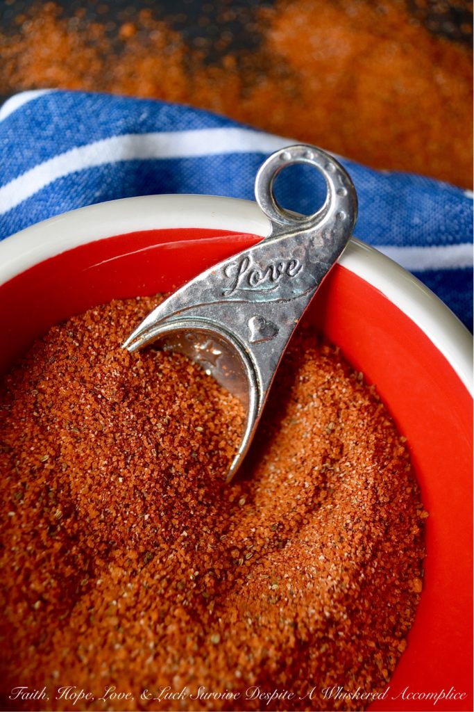 Bob's 10-Ingredient Pork Rib Seasoning Rub - Most store-bought seasoning mixes and rubs contain high amounts of salt and are low on actual real natural flavor. Why settle for an overly-salty seasoning mix with unnatural ingredients, when it's so easy to make your own at home? Bob's pork rib seasoning rub contains ten simple spices and seasonings that can be found in most household kitchens. If you can measure ingredients and stir them until well combined, it's as simple as that. So, start measuring and mixing, because it's time to make some pork ribs.