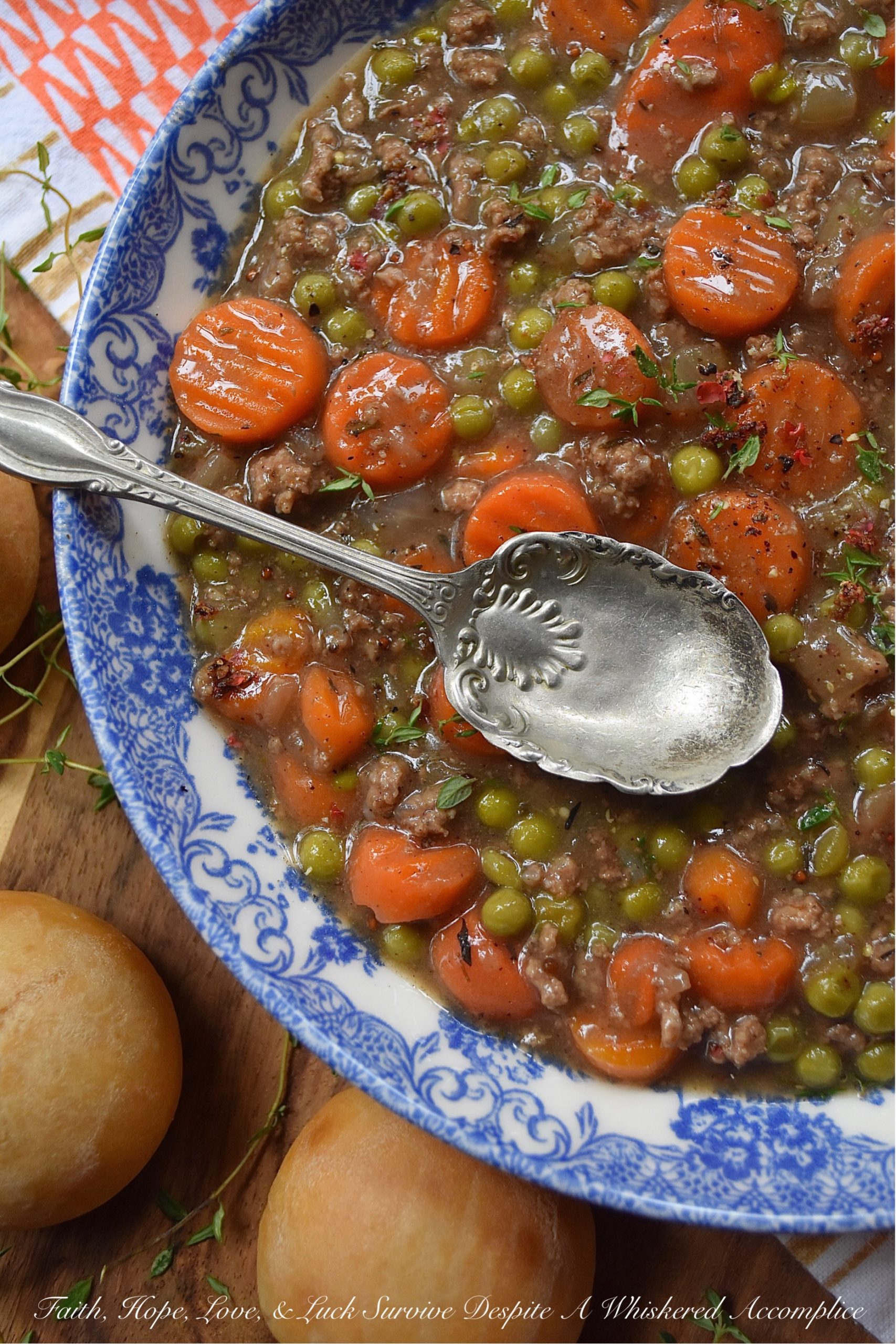 One-Pot Frozen Vegetable Ground Beef Stew