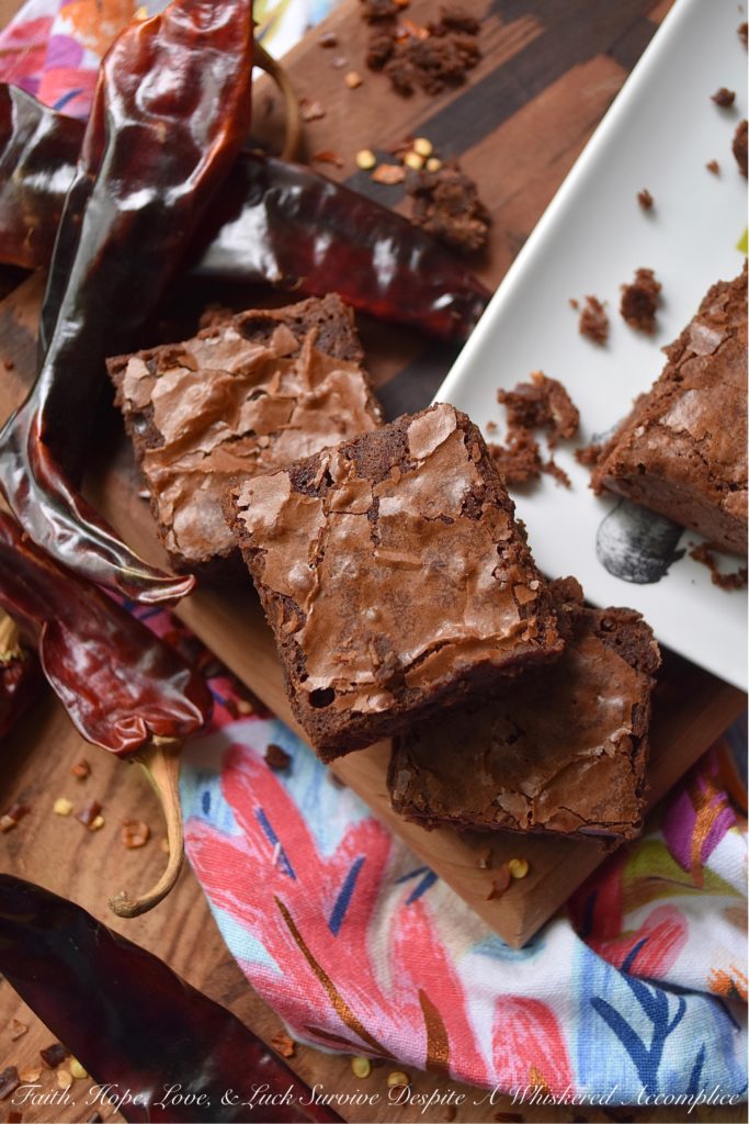Dark Chocolate Brown Sugar Chili Brownies - Why make plain, dull, mediocre brownies, when instead, you can make dark chocolate brownies laced with chili and sweetened with brown sugar? They're super chocolatey, a wee bit spicy, and pretty much everything a chocolate-lover will find themselves drooling over.
