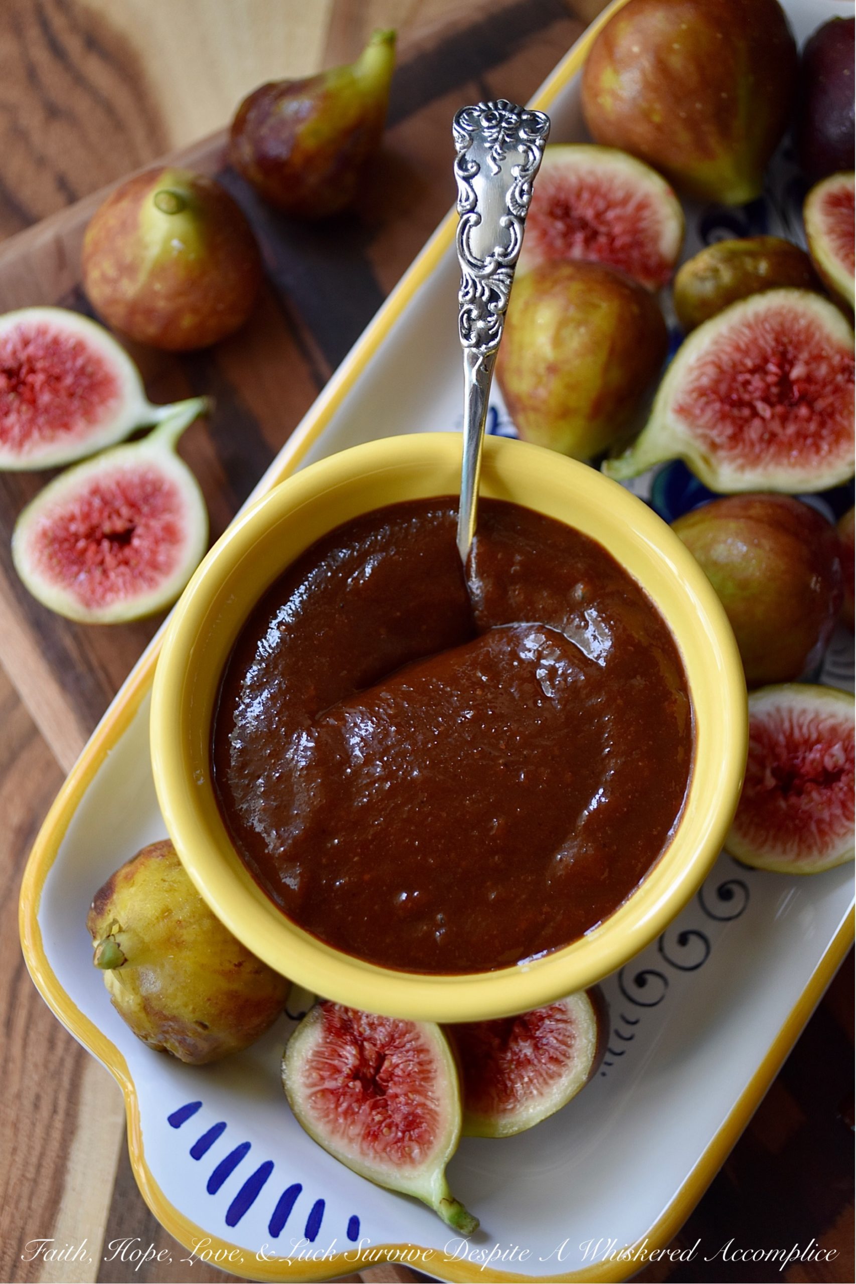 Sweet & Spicy Fresh Fig Barbecue Sauce