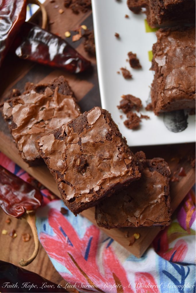 Dark Chocolate Brown Sugar Chili Brownies - Why make plain, dull, mediocre brownies, when instead, you can make dark chocolate brownies laced with chili and sweetened with brown sugar? They're super chocolatey, a wee bit spicy, and pretty much everything a chocolate-lover will find themselves drooling over.