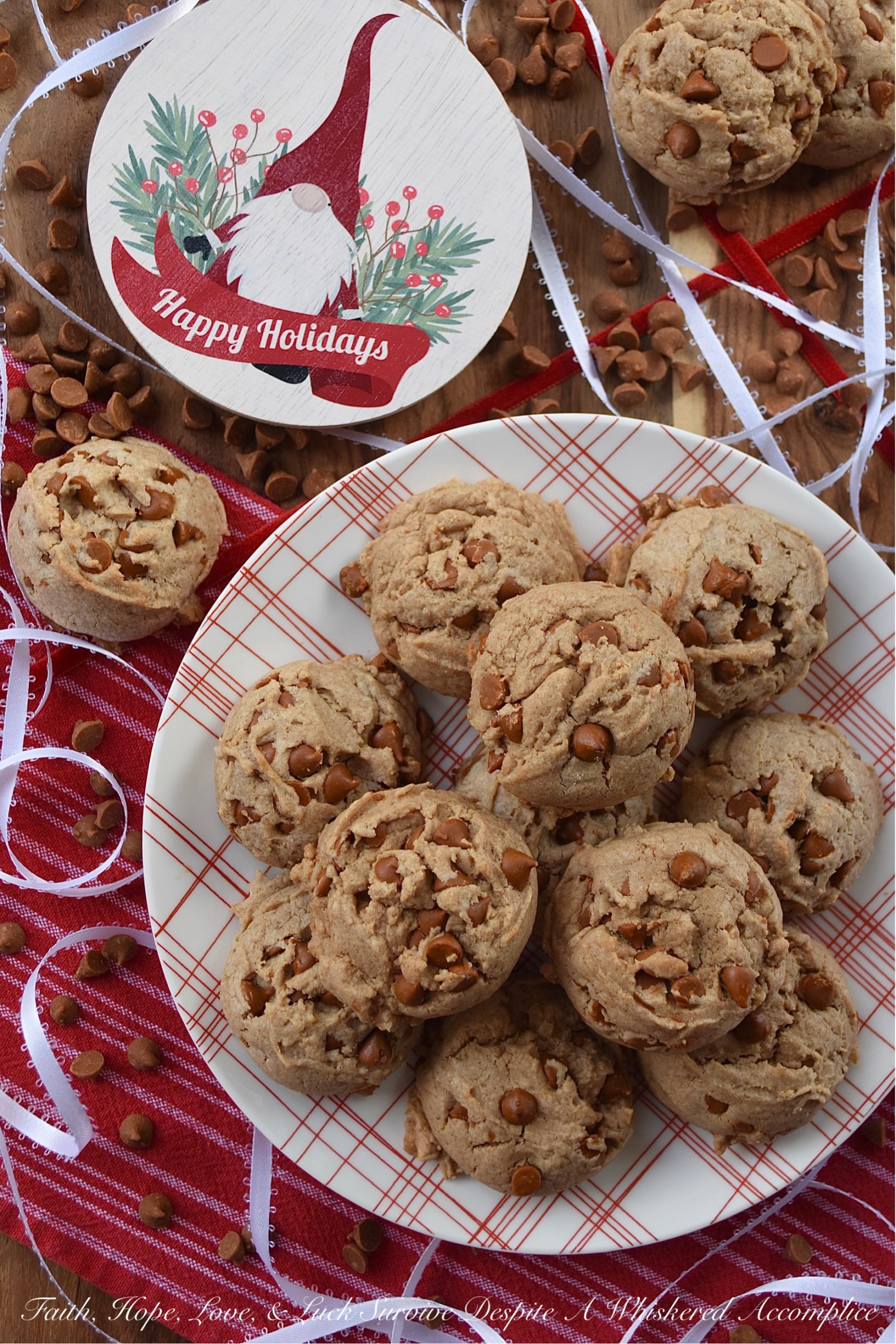 Cinnamon Chip Holiday Spice Cake Mix Cookies