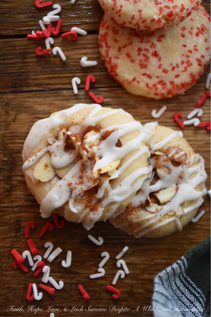 5 Christmas Cookies – 1 Batch of Cookie Dough - Around the holidays, it's always nice to have a cookie tray or platter around when you are entertaining guests. However, it's not always easy or convenient to bake several batches of cookies in order to have that cookie tray or platter on hand. With this 5 in 1 cookie recipe, you can turn one batch of cookie dough into five different and absolutely delicious Christmas cookies. It's a fun way to make a gorgeous cookie tray, without having to spend hours in the kitchen baking.