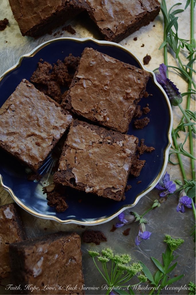Dark Chocolate Irish Cream Brownies - There's absolutely nothing wrong with a homemade chocolaty fudge brownie. However, sometimes you just need to switch things up and add a boozy little twist to make things even better. These particular dark chocolate brownies have just the right amount of Irish cream to make them simply irresistible. So, grab that bottle of Baileys, and let's get baking.