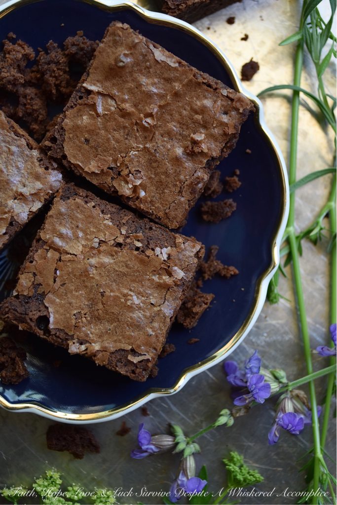 Dark Chocolate Irish Cream Brownies - There's absolutely nothing wrong with a homemade chocolaty fudge brownie. However, sometimes you just need to switch things up and add a boozy little twist to make things even better. These particular dark chocolate brownies have just the right amount of Irish cream to make them simply irresistible. So, grab that bottle of Baileys, and let's get baking.