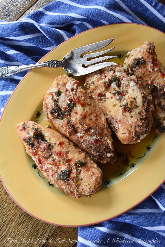 Game Day Crockpot Frozen Chicken Breasts - When it comes to watching football, I think we can all agree that snacks are an absolute necessity. And with this toss-it-all-in, easy, make-ahead crockpot frozen chicken breast recipe, game-day snacks are about to become even tastier. After slow-cooking in a beer and red pepper jelly mixture for four hours, these frozen chicken breasts are shredded and returned to their cooking liquid. You can then use the shredded meat in your favorite tacos, quesadillas, sandwiches, or game day appetizers.