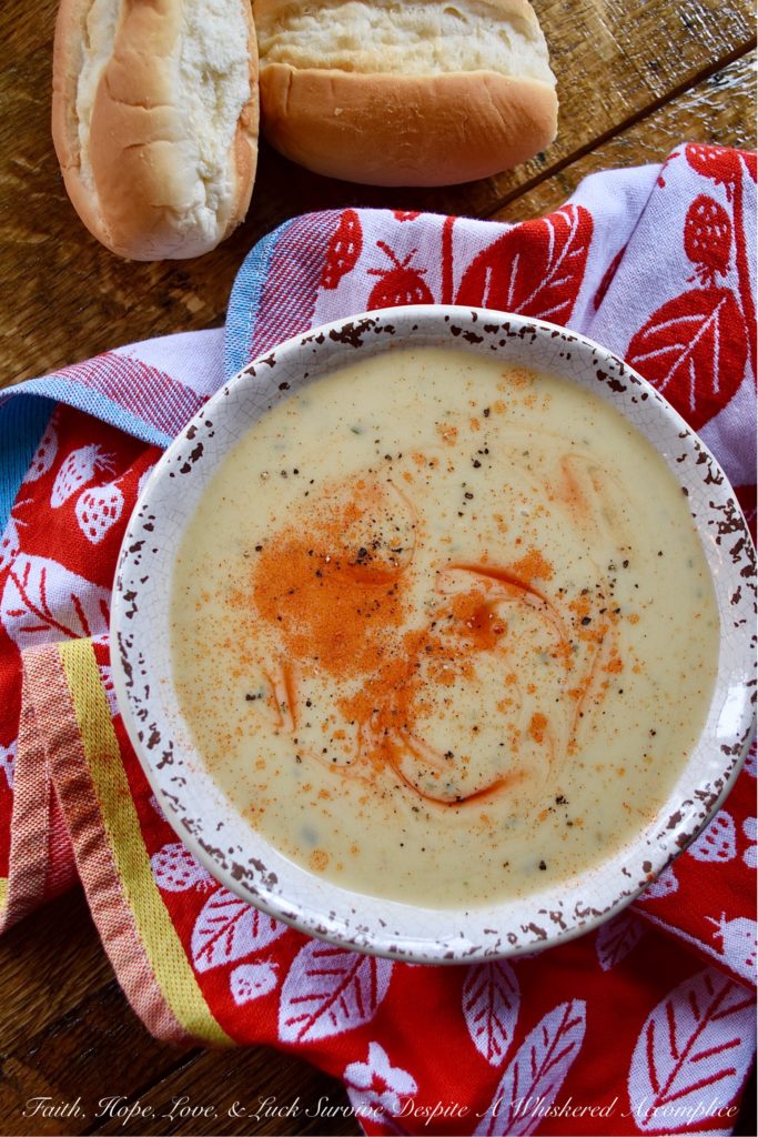 Creamy Asparagus Soup with Ham Stock - For this soup, made with fresh asparagus, ham stock, and red potatoes, you get to decide just how creamy you want it to be by the amount of dairy you use to make it. Add 1-cup of heavy whipping cream for a smooth, delicious, and easy-to-make everyday asparagus soup. Or, add additional cream, for an over-the-top soup that is even more decadent. It's all up to you and what you prefer.