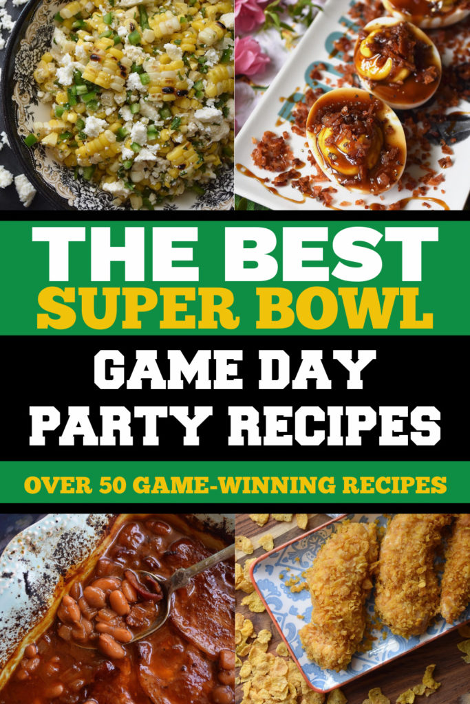 The Best Super Bowl Game Day Party Recipes - No matter which team you're rooting for, you're going to need some great football food to help you celebrate on Super Bowl Sunday. And with this game day party recipe round-up, featuring over fifty of our most popular game-winning recipes, I can pretty much guarantee that you're going to have one heck of a delicious game day experience.