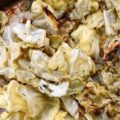 Sexy Irish Butter Oven-Roasted Cabbage - Who says that vegetables can't be sexy? Imagine, a gorgeous head of green cabbage, oven-roasted to golden perfection with rich, decadent, golden Irish butter. Now, imagine, a little bit of freshly ground black pepper, dried parsley, and freshly grated nutmeg on top of that perfectly roasted cabbage. I don't know about you, but that sounds pretty darn sexy to me.