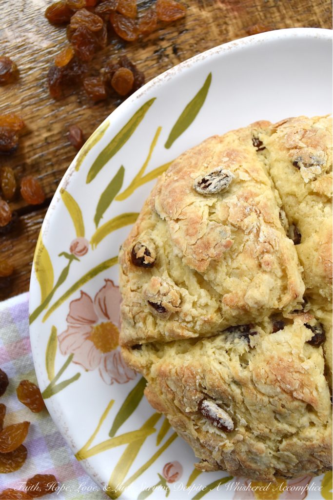 Soda Bread with Whiskey-Soaked Golden Raisins - If you're not overly confident when it comes to baking your own homemade bread, soda bread is a great recipe to start with. It requires no yeast, is quick to make and bake, uses common household pantry and refrigerator items, and is the perfect complement to almost any meal. And, this particular soda bread, with its whiskey-soaked golden raisins, is sure to have you baking bread every single chance you get.