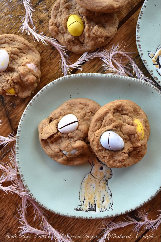 The Best Chocolate Easter Candy Egg Cookies - When it comes to Easter cookies, packed with egg-shaped chocolate candy, I can promise you that these are by far "The Best" you will ever eat. They're super-soft, moist, tender, and have just the right chocolate to cookie ratio. They'll definitely make you wish Cadbury Mini Eggs were accessible all year round.