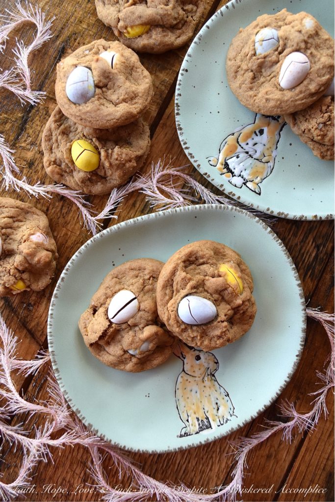 The Best Chocolate Easter Candy Egg Cookies - When it comes to Easter cookies, packed with egg-shaped chocolate candy, I can promise you that these are by far "The Best" you will ever eat. They're super-soft, moist, tender, and have just the right chocolate to cookie ratio. They'll definitely make you wish Cadbury Mini Eggs were accessible all year round.