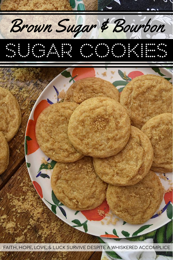Brown Sugar & Bourbon Sugar Cookies - When it comes to sugar cookies, you don't always have to use granulated sugar. Brown sugar gives these bourbon-infused cookies an absolutely lovely texture, not to mention an incredible taste. And, it certainly doesn't hurt that these sweet cookies have an amazing bourbon flavor. I mean, seriously, booze and cookies, how can you go wrong?