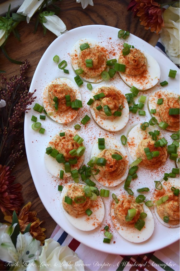 Brown Sugar Seasoned Deviled Eggs - It doesn't take much to turn an ordinary everyday deviled egg into something truly quite remarkable. A few common pantry seasonings, like celery seed, chili powder, sweet paprika, ground cumin, onion powder, salt, and pepper can really make a dramatic difference when combined with a little bit of light brown sugar and mayonnaise. So, the next time you're craving deviled eggs, definitely give this sweet and flavorful appetizer recipe a go.