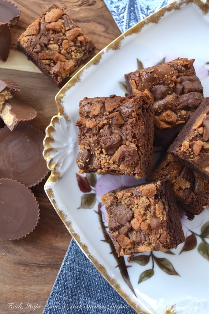 Reese's Cup Chocolate Pudding Brownies - This time-saving brownie recipe uses a store-bought chocolate pudding mix to give it its delicious chocolatey flavor. Throw a few roughly chopped Reese’s Cups on top of the brownie batter before baking, and you’ll have quick, easy-to-make peanut butter and chocolate brownies the whole family will instantly adore.