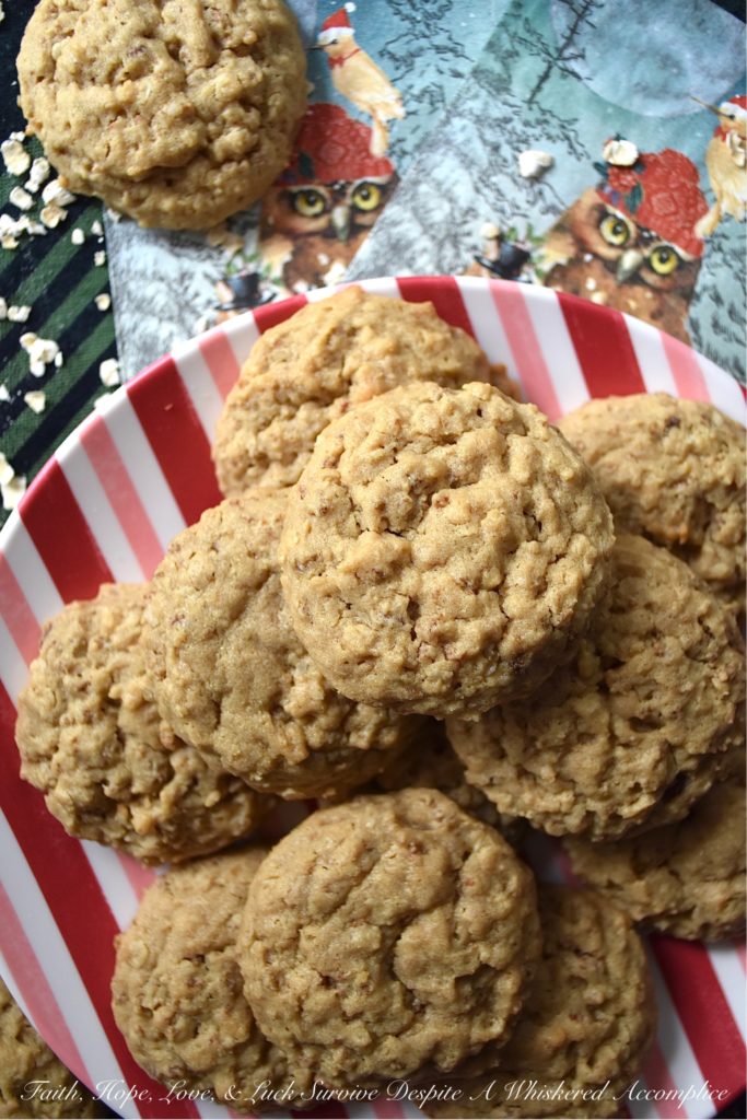 Peanut Butter Oatmeal Cookies with Grape Nuts - When you're looking for the perfect peanut butter oatmeal cookie recipe, look no further than this one. The secret to this cookie's perfection is the addition of Grape Nuts to the cookie dough. The cereal adds just the right nutty crunch without actually having to add nuts. Seriously, this may just be the best peanut butter oatmeal cookie you'll ever eat.