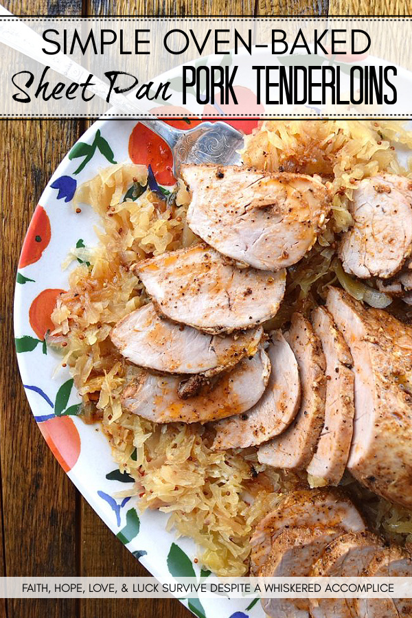 Simple Oven-Baked Sheet Pan Pork Tenderloins - Pork tenderloin is a great option for a busy weeknight meal, especially if you use a sheet pan to bake it. After a quick seasoning paste rub, containing everyday kitchen ingredients, all you need to do is pop the pork tenderloins into the oven and use a meat thermometer to check them for doneness. You'll be absolutely amazed at just how tender these oven-baked pork tenderloins are. And, the fact that these are healthy, taste incredible, and are so simple to make, will definitely keep you coming back for more.