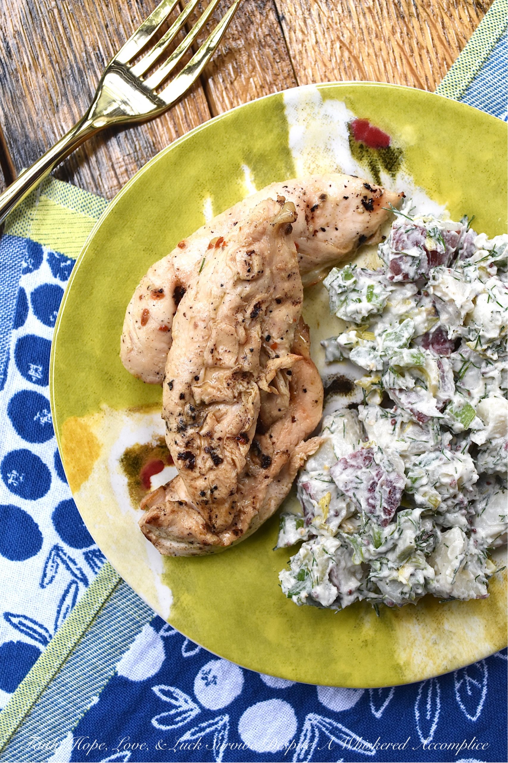 Grilled Lemon Pepper Marinated Chicken Tenders