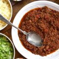 One-Skillet Green Chile Ground Turkey Taco Meat - Taco meat is one of the most versatile recipes you can make on a busy weeknight. It can be used to make hard or soft tacos, served over rice, used to make taco bowls, or even served on top of crispy tortilla chips. And with this healthy ground turkey one-skillet taco meat recipe, made using canned tomatoes and green chiles, you won't be stuck having to clean a lot of dishes afterward. Lots of homemade flavor with very little effort involved.